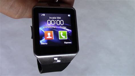 dz09 smart watch no memory card|Easily Install A SIM Card And Memory Card On The DZ09 .